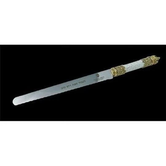 hadad-bros-16-75-in-hadad-serrated-925-silver-coated-diamond-knife-with-swiss-super-sharp-blade-silv-1