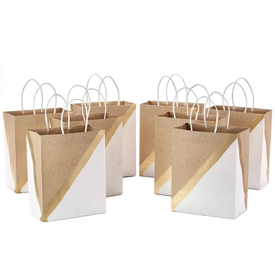 hallmark-9-inch-medium-paper-gift-bags-pack-of-8-white-kraft-for-birthdays-weddings-easter-mothers-d-1