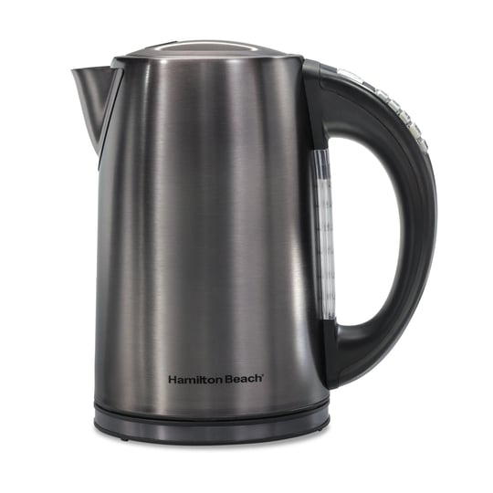 hamilton-beach-variable-temperature-electric-kettle-1-7-liter-brushed-black-stainless-steel-41023