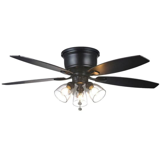 hampton-bay-51829-stoneridge-52-inch-matte-black-hugger-led-ceiling-fan-with-light-kit-1