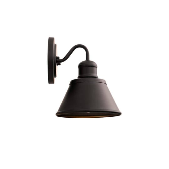 hampton-bay-cann-river-9-5-in-matte-black-outdoor-wall-lantern-sconce-light-with-metal-shade-1