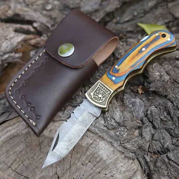 handmade-damascus-back-lock-pocket-knife-stained-wood-handle-folding-knife-groomsmen-gift-wedding-gi-1