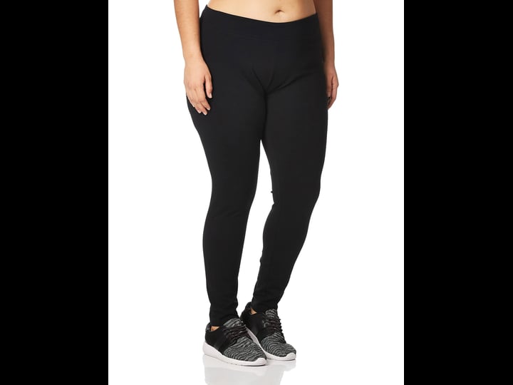hanes-ladies-cotton-legging-womens-size-small-black-1