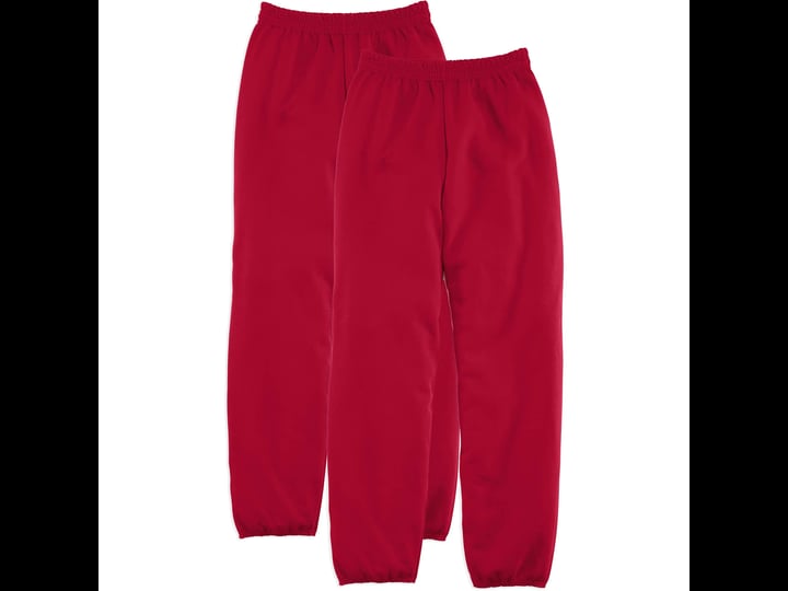 hanes-mens-ecosmart-fleece-sweatpant-deep-red-medium-pack-of-3