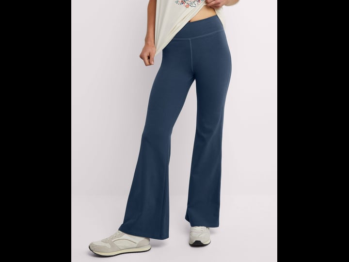 hanes-originals-womens-stretch-jersey-flare-leggings-31-trekking-grey-xs-1