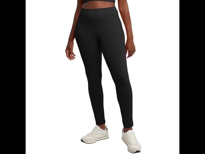 hanes-originals-womens-stretch-jersey-hi-rise-leggings-27-black-xs-1