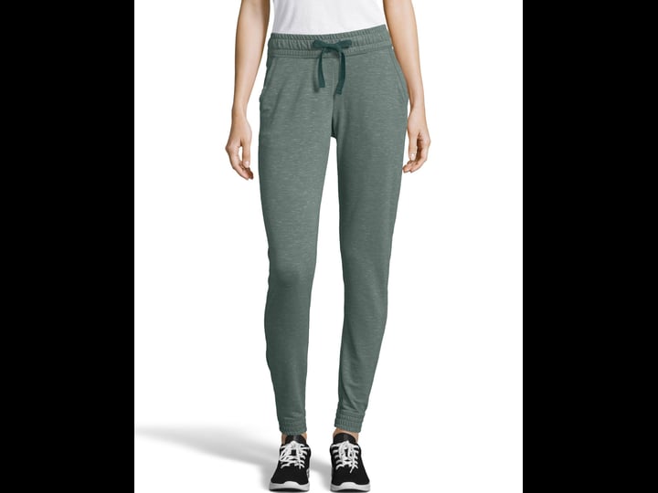 hanes-womens-french-terry-jogger-with-pockets-juniper-blue-heather-1