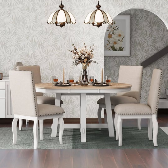harper-bright-designs-5-piece-farmhouse-dining-set-with-wooden-round-extendable-dining-table-and-4-u-1