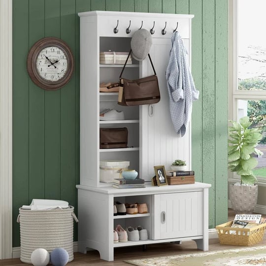 harper-bright-designs-white-multifunctional-hall-tree-with-6-hanging-hooks-sliding-doors-adjustable--1