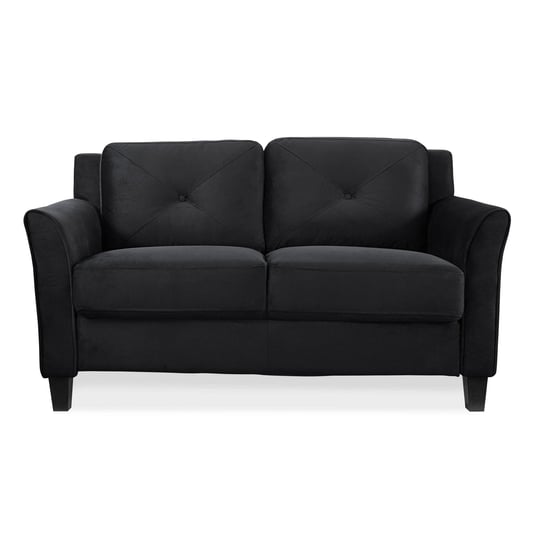 harper-tufted-microfiber-loveseat-sofa-black-lifestyle-solutions-1