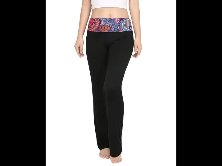 hde-womens-yoga-pants-activewear-workout-leggings-purple-paisley-l-size-large-1