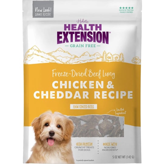health-extension-bully-puffs-chicken-cheddar-dog-treats-5-oz-1