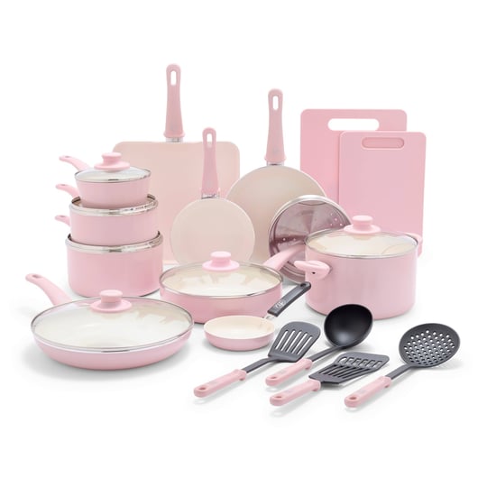 healthy-non-toxic-nonstick-cookware-sets-soft-grip-23-piece-cookware-set-in-pink-by-greenlife-1