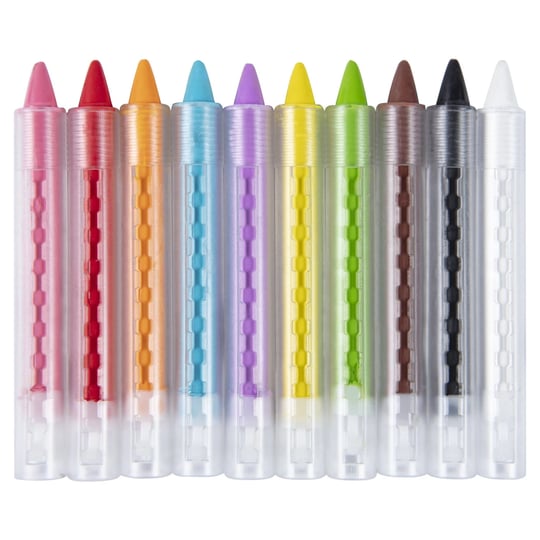 hello-hobby-face-body-paint-art-washable-paint-crayons-10-pack-1