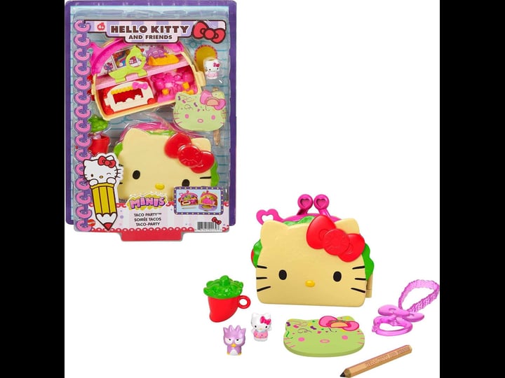 hello-kitty-taco-party-compact-playset-with-2-sanrio-minis-figures-stationery-notepad-and-accessorie-1