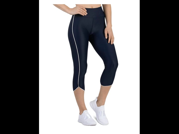 heroine-womens-tulip-ribbed-high-rise-capri-pants-navy-xs-1