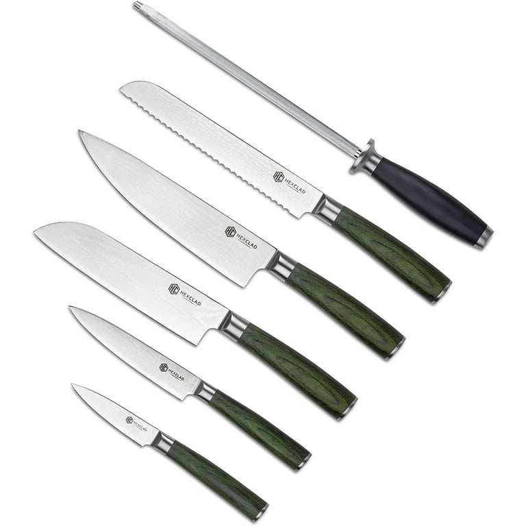 hexclad-the-essential-6pc-damascus-steel-knife-set-green-1