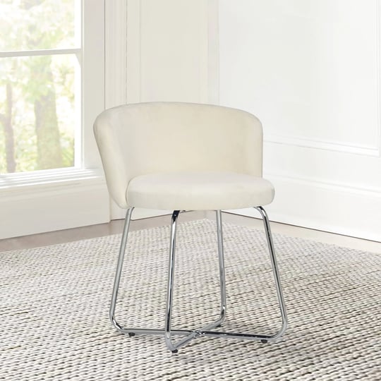 hillsdale-furniture-marisol-metal-vanity-stool-off-white-fabric-1