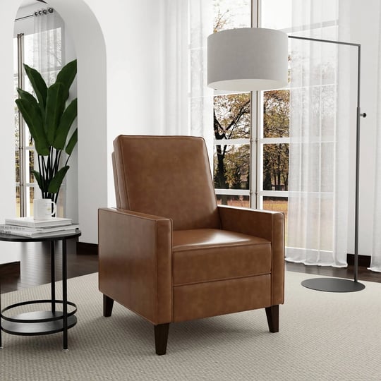 hillsdale-jianna-faux-leather-push-back-recliner-saddle-brown-1