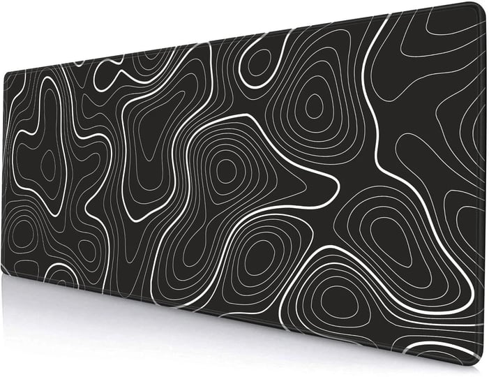 hokafenle-large-mouse-pad-gaming-black-minimalist-topographic-map-contour-desk-keyboard-mouse-pads-w-1