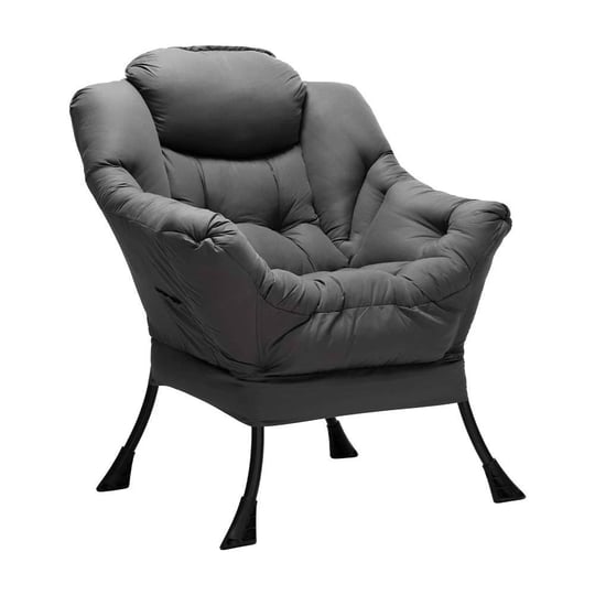hollyhome-modern-cotton-fabric-lazy-chair-accent-contemporary-lounge-chair-single-steel-frame-leisur-1