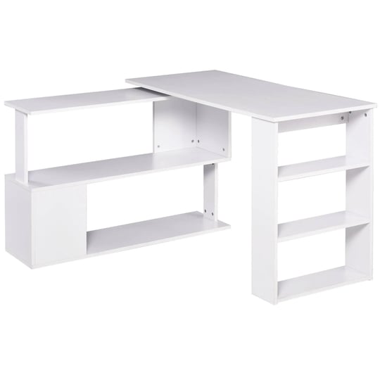 homcom-360-rotating-corner-desk-l-shaped-table-workstation-storage-shelf-white-1