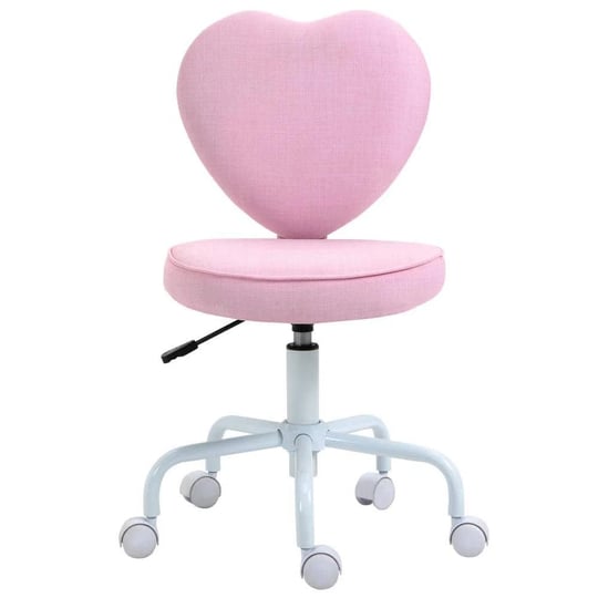 homcom-heart-love-shaped-back-design-office-chair-adjustable-height-and-360-swivel-castor-wheels-pin-1