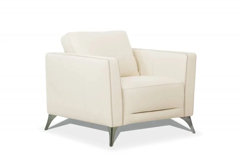 homeroots-35-cream-genuine-leather-and-black-arm-chair-1