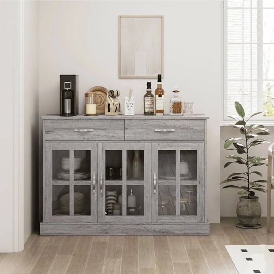 homfa-buffet-server-cupboard-kitchen-sideboard-cabinet-with-3-doors-and-2-drawers-for-dining-room-sl-1