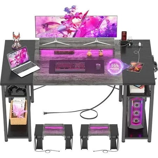 homieasy-computer-desk-with-power-outlet-and-usb-ports-55-inch-reversible-ergonomic-gaming-desk-with-1