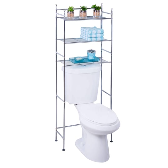 honey-can-do-3-tier-over-the-toilet-space-saver-chrome-1