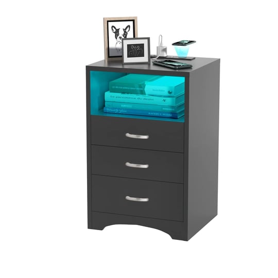 hoseoka-3-drawers-black-nightstand-with-wireless-charging-station-and-led-lights-side-table-with-ope-1