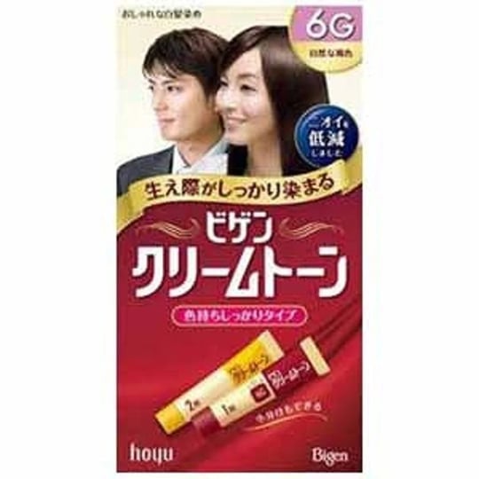 hoyu-bigen-cream-tone-hair-color-6g-natural-brown-1