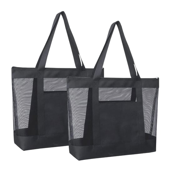 hsmyank-2pack-lightweight-mesh-tote-bagsandproof-beach-bags-with-zipper-double-pocket-for-groceriesp-1