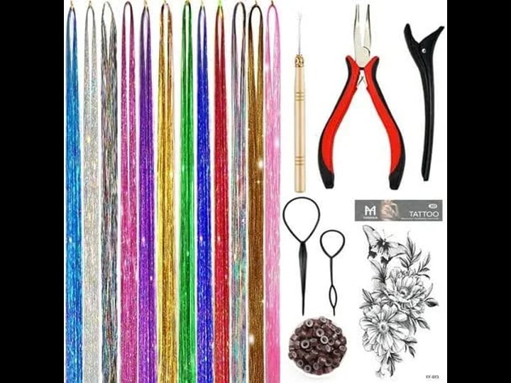 huart-hair-tinsel-hair-tinsel-kit-with-tool-12-colors-heat-resistant-hair-wire48-inch-size-12-83-x-5