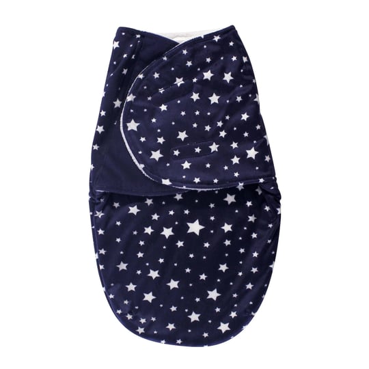 hudson-baby-plush-swaddle-wrap-navy-star-0-3-months-1