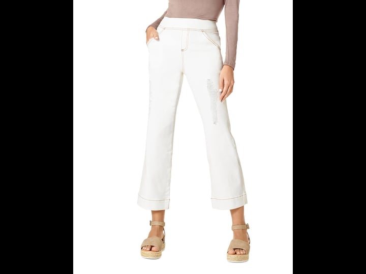 hue-womens-ripped-cropped-flare-skimmer-leggings-white-size-l-1
