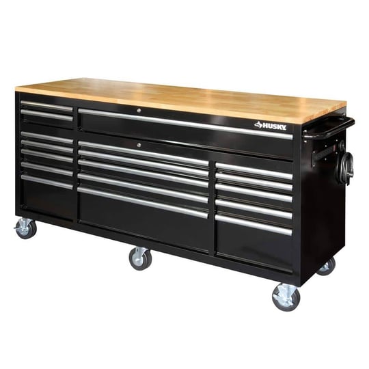 husky-72-in-18-drawer-mobile-workbench-with-solid-wood-top-black-1