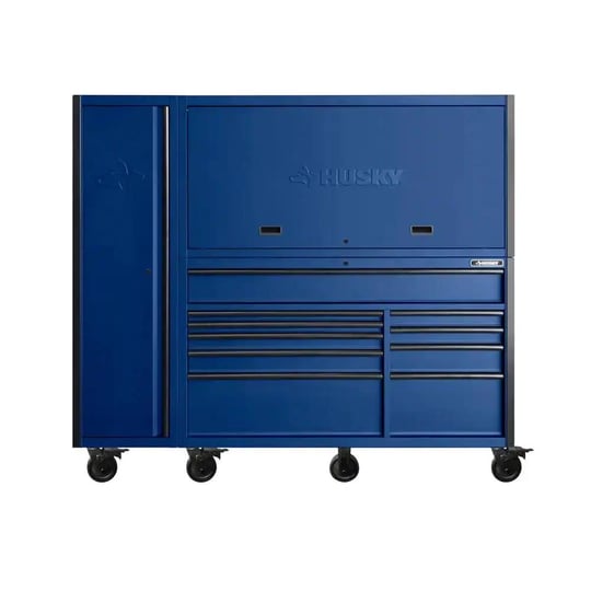 husky-80-in-w-x-24-in-d-heavy-duty-10-drawers-garage-workcenter-and-side-locker-tool-chest-combo-in--1