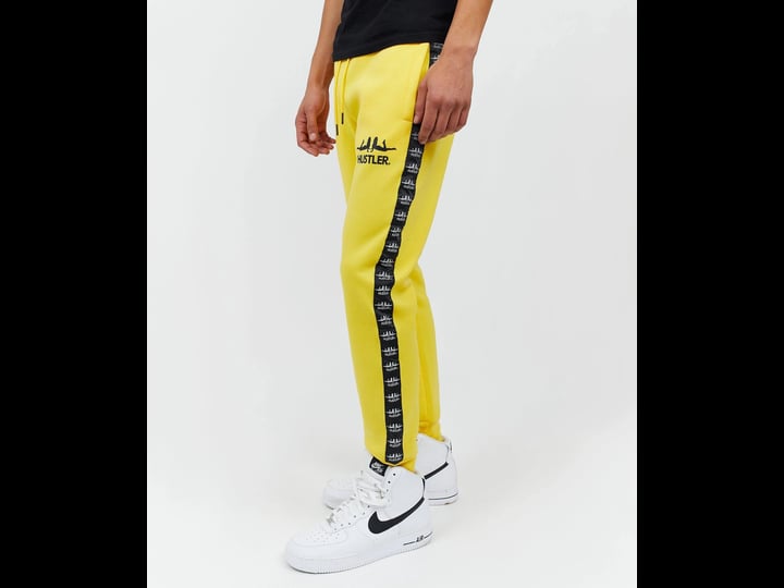 hustler-side-stripe-logo-jogger-yellow-s-1