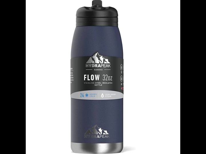 hydrapeak-flow-32oz-insulated-water-bottle-with-straw-lid-navy-1