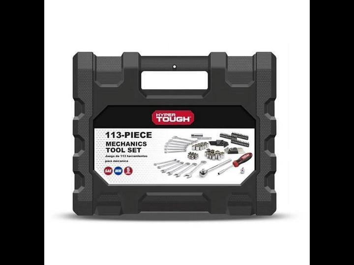 hyper-tough-113-piece-1-4-and-3-8-inch-drive-sae-mechanics-tool-set-1