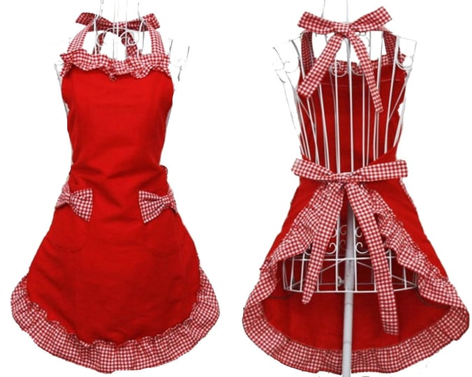 hyzrz-cute-fashion-cotton-flirty-red-aprons-for-women-girls-vintage-cooking-retro-apron-with-pockets-1