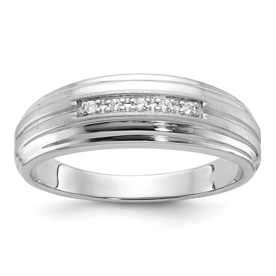 ibgoodman-mens-polished-satin-grooved-5-stone-1-20-carat-a-quality-diamond-ring-10k-white-gold-b6383-1