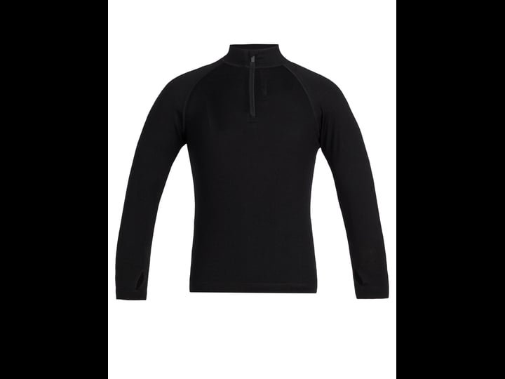 icebreaker-260-tech-half-zip-long-sleeve-undershirt-black-kids-5