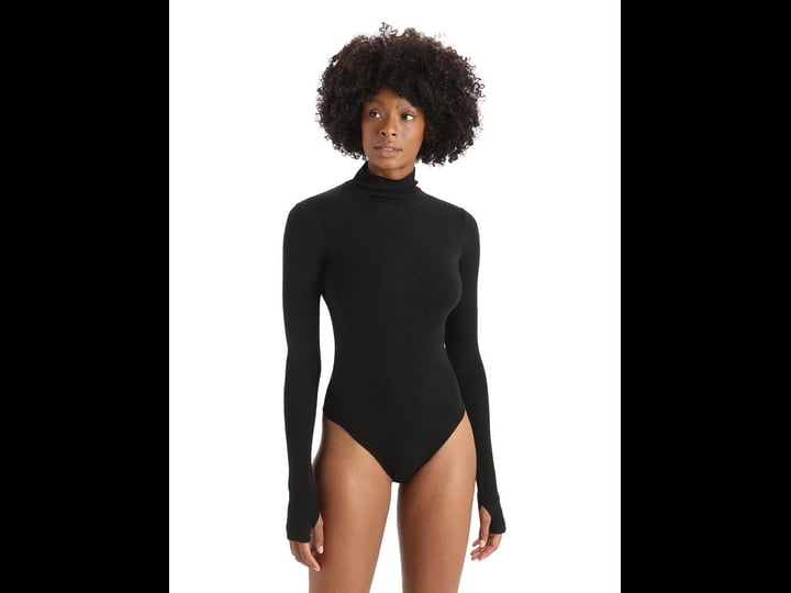 icebreaker-merino-queens-long-sleeve-high-neck-bodysuit-woman-black-size-xl-1