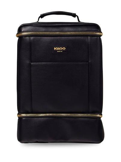 igloo-luxe-dual-compartment-cooler-backpack-black-1