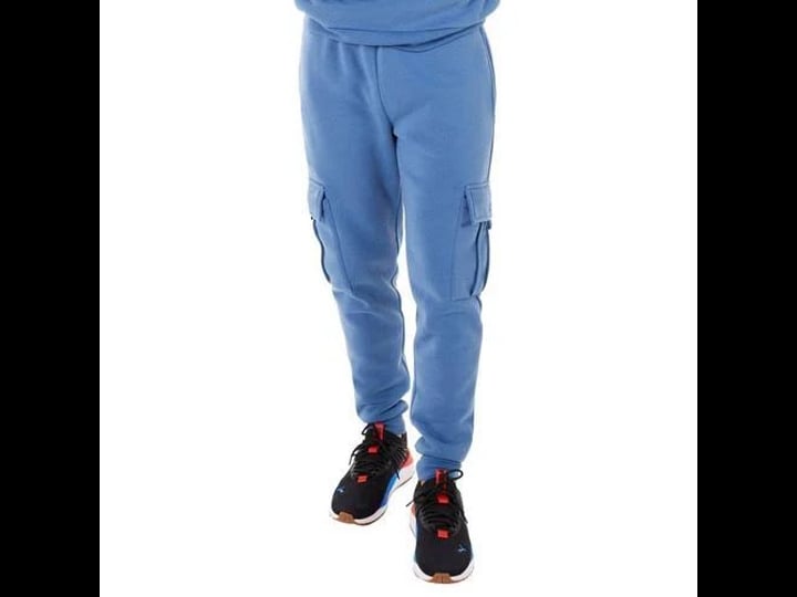 image-mens-fleece-cargo-jogger-blue-medium-1