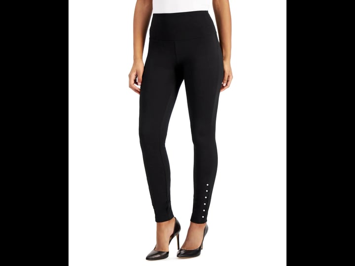 inc-ladies-pearl-edge-accent-high-waist-ponte-knit-leggings-deep-black-small-1