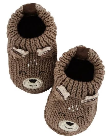 infant-girls-reindeer-booties-0-3m-brown-carters-1